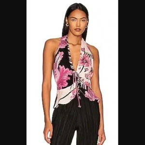 Free people Hot Tropics Tank in Dark Combo